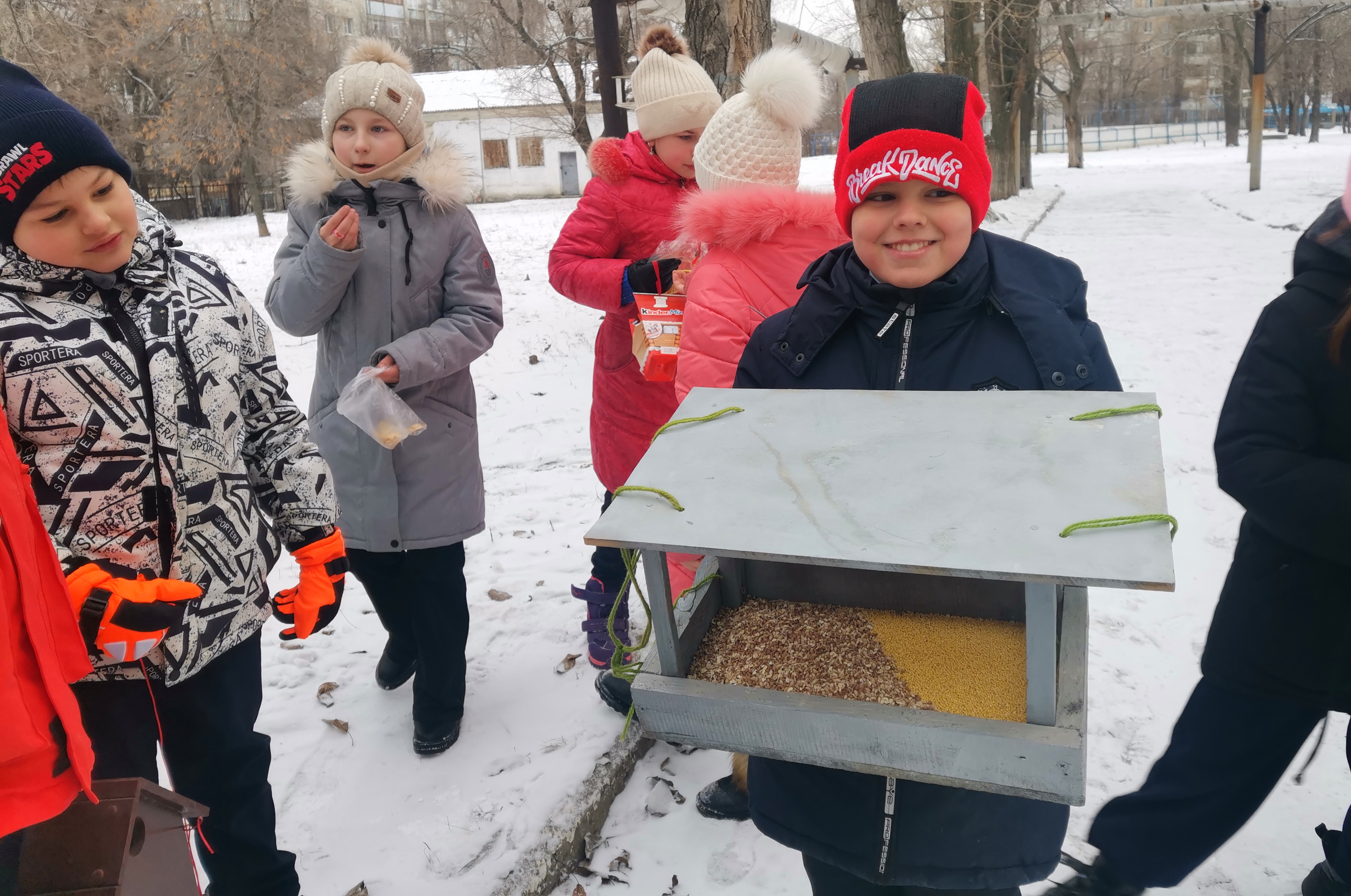 Акция  «Покормите птиц зимой».